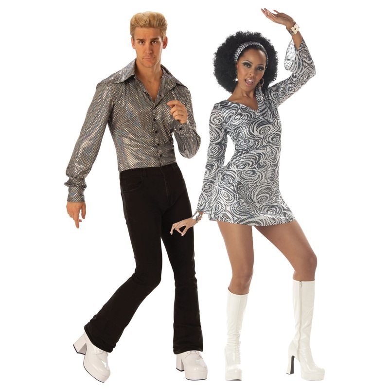 1970's Disco Couple Costumes