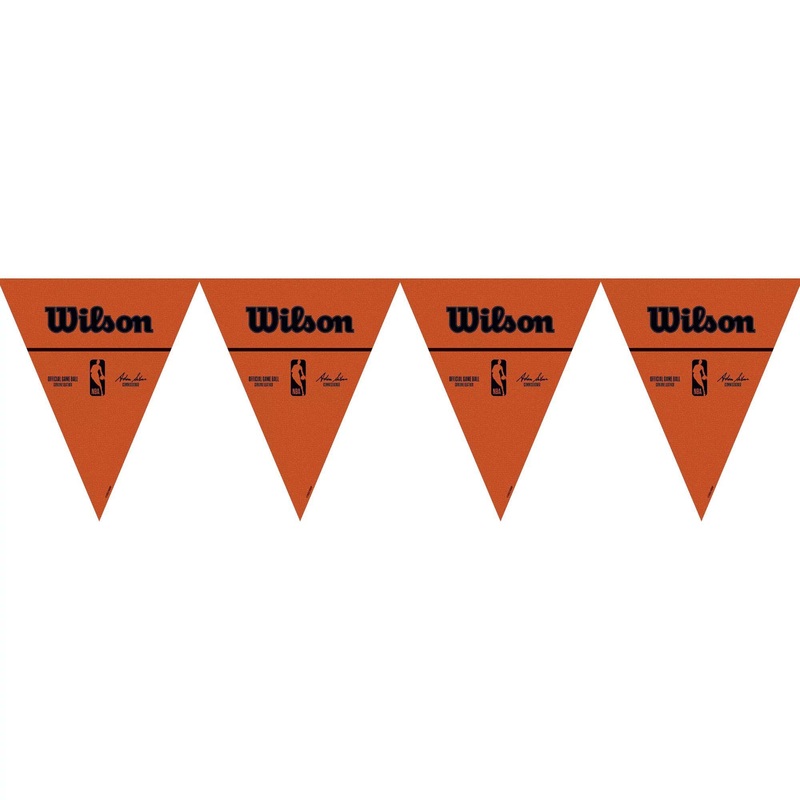 Basketball NBA Pennant Banner, 144 Inches, 1 Count