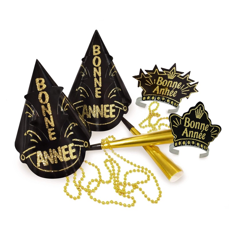 "Bonne Anne" Twilight New Year French Party Kit for 25 people