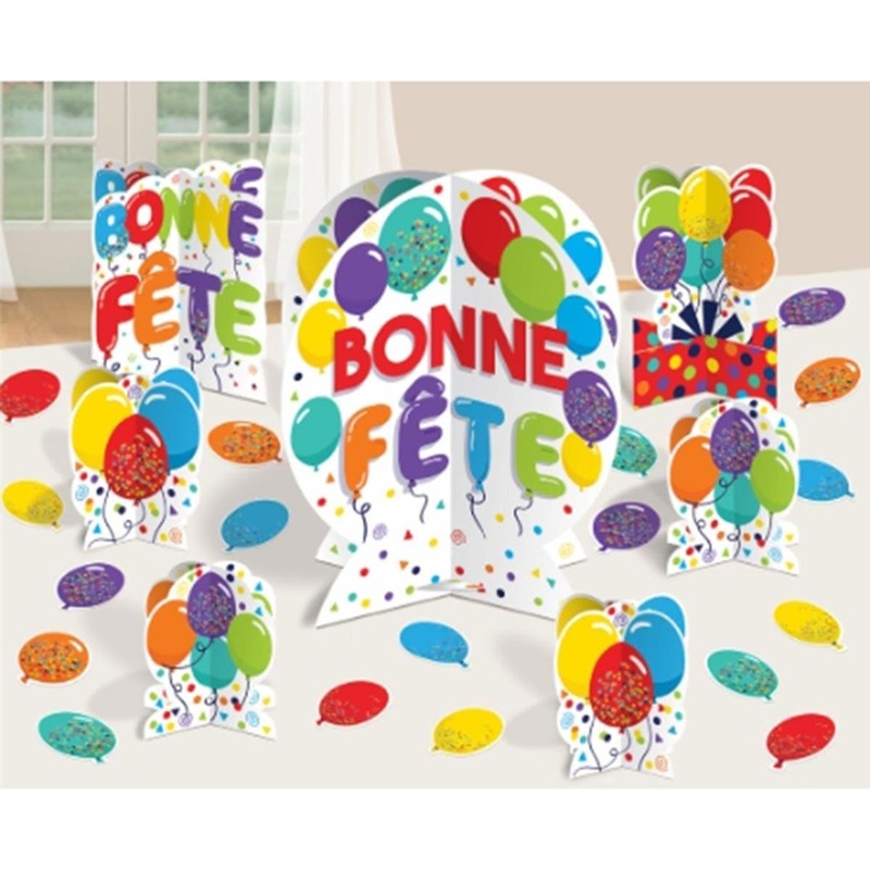 Bonne Fte Balloons - Table Decorating Kit