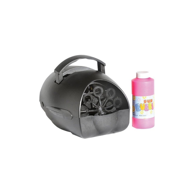 Bubble Machine wuth Adapter And Liquid 8oz