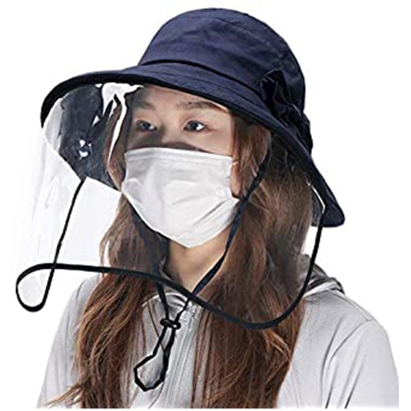 UPF 50+ hat with protective visor