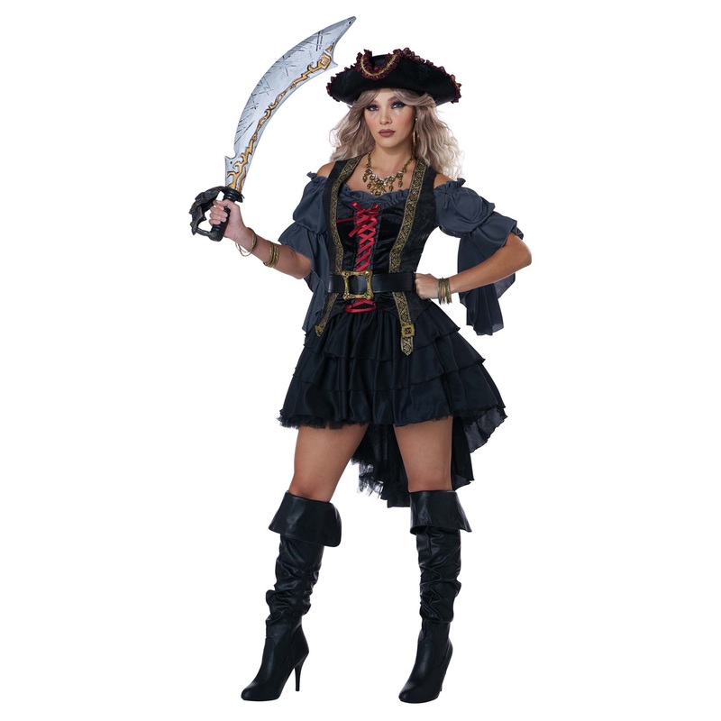 Beauty of the Dark Seas Pirate Costume for Adults