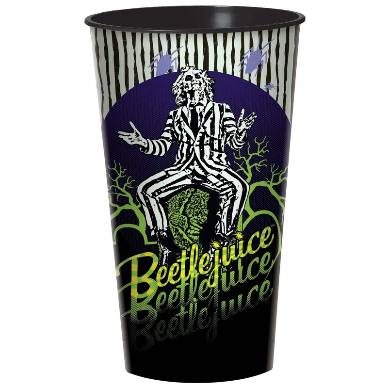 Beetlejuice Plastic Favour Cup, 32 Oz, 1 Count