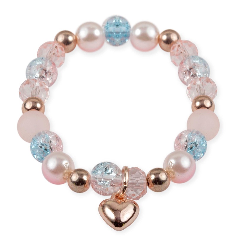 Boutique Sweet Heart Bracelet  for Kids, 1 Count