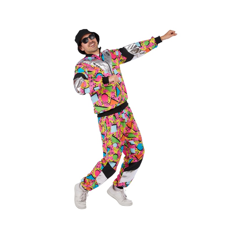 Funkadelic 80s Costume for Adults, Top and Pants