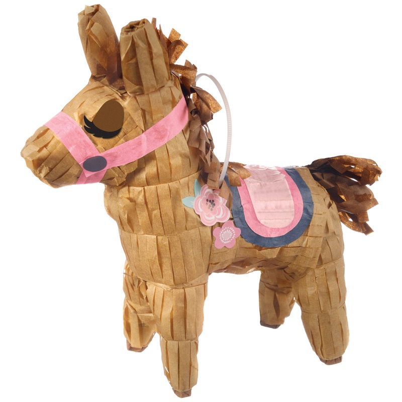 Saddle Up Horse Mini Piata, 1 Count