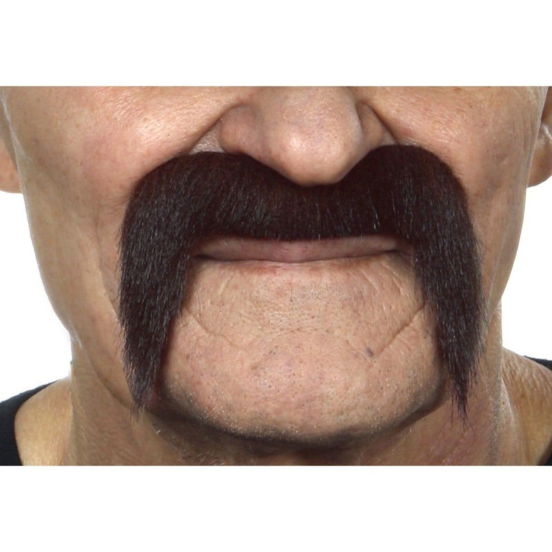 Black chinese mustache
