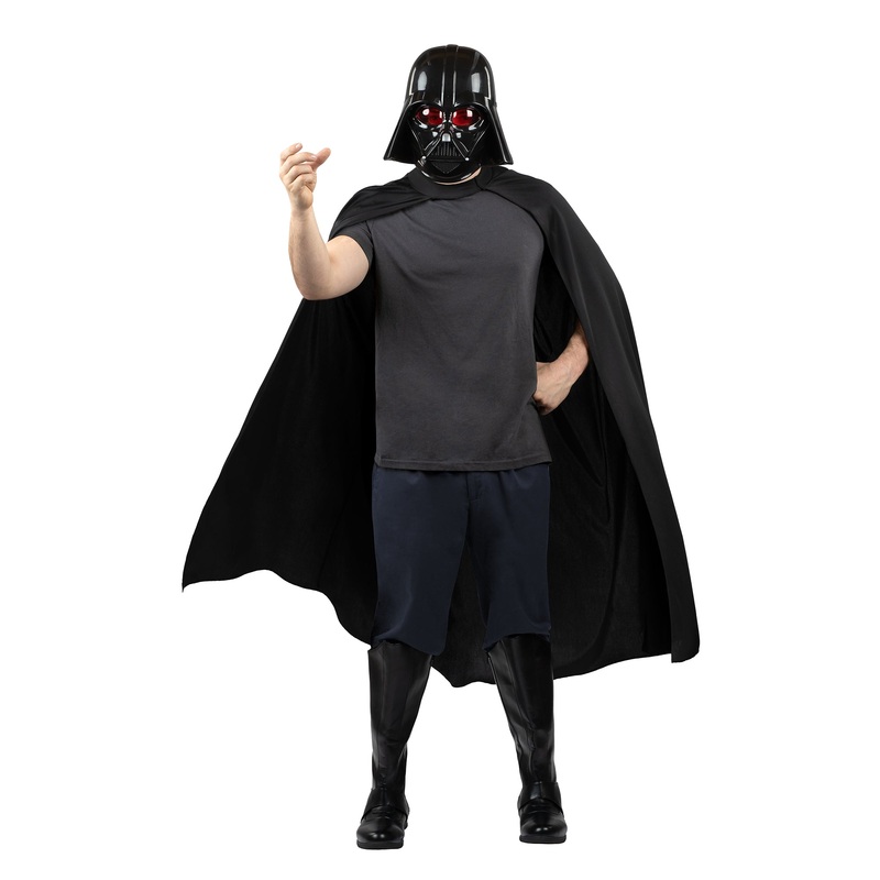 Dearth Vade Cape and Mask Set for Adults, Star Wars, 1 Count