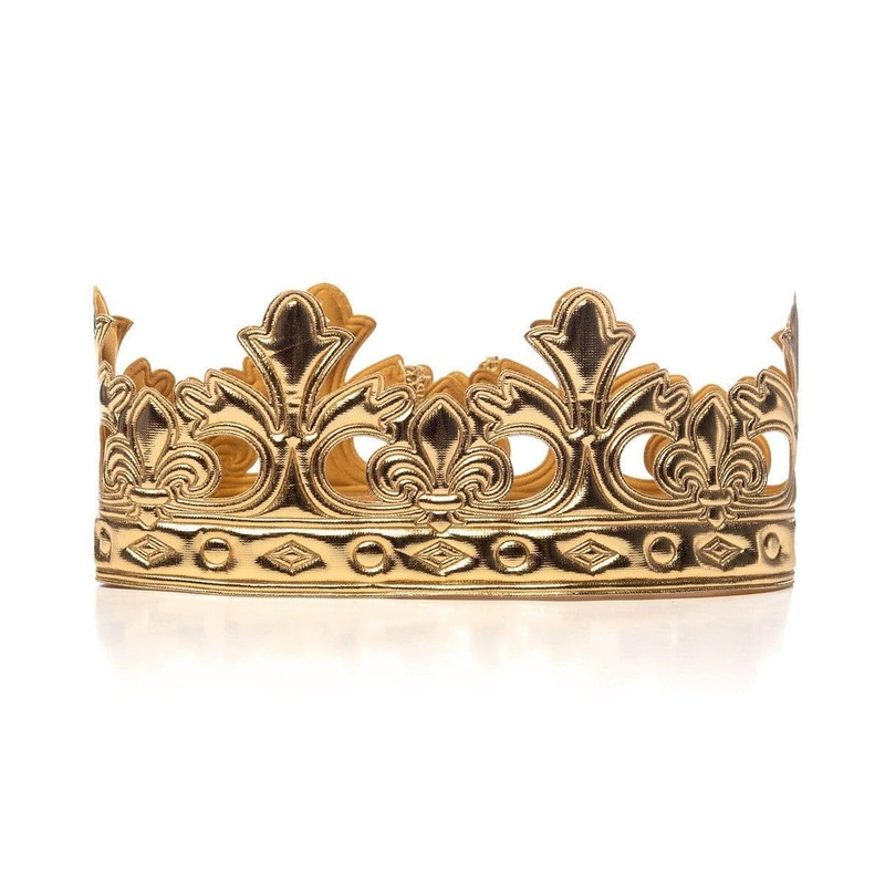 Gold prince crown for boys