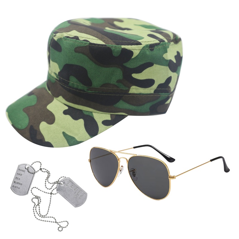 Military Accessory Set for Adults