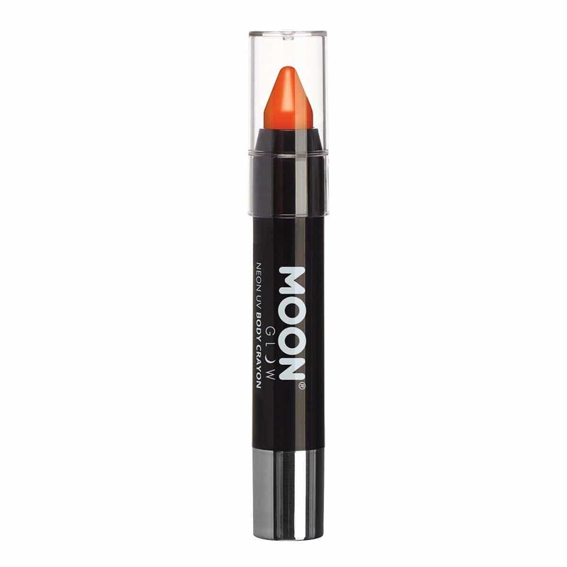 Moon orange neon UV face & body crayon
