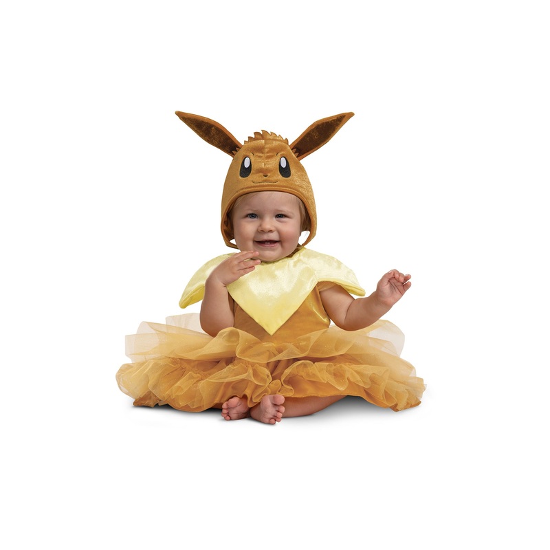 Pokmon Eevee Tutu Dress Costume for Babies and Toddlers, Brown Tutu Dress