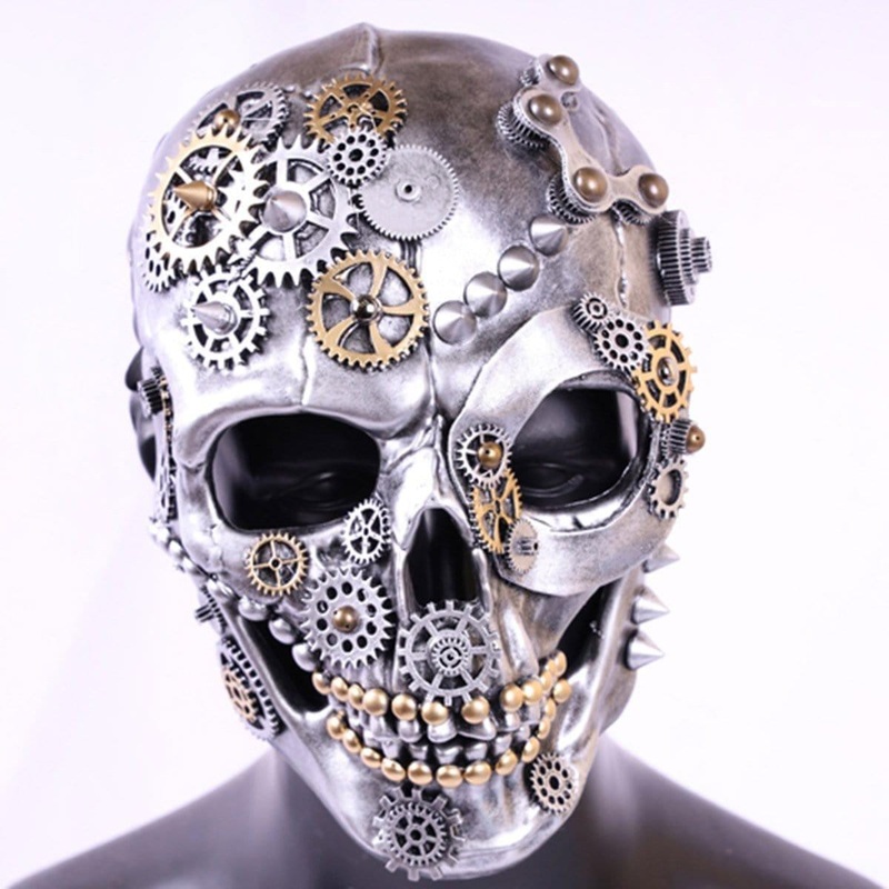 Skeleton Steampunk Mask