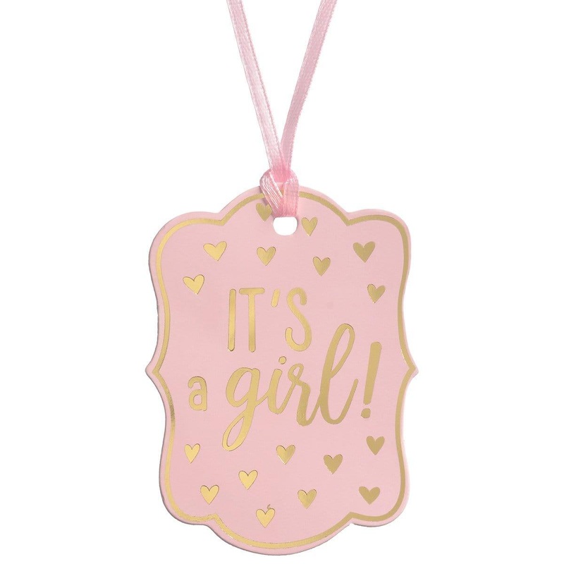 Tags It's A Girl, 25 Count