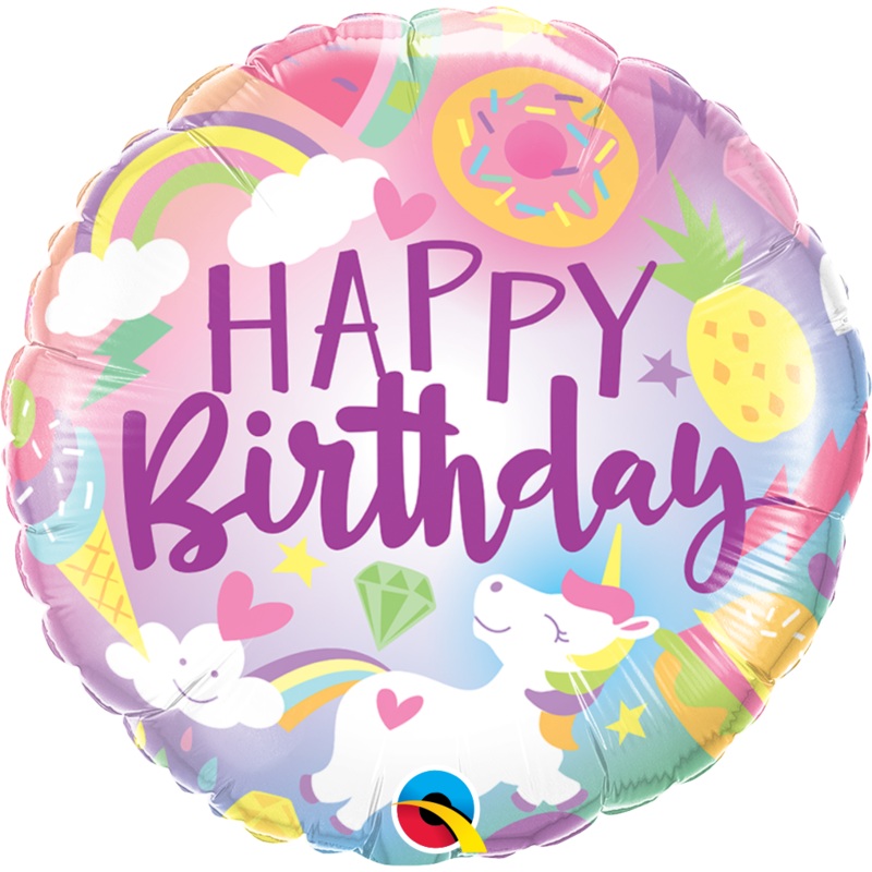 18" FOIL - FANTASTICAL FUN BIRTHDAY