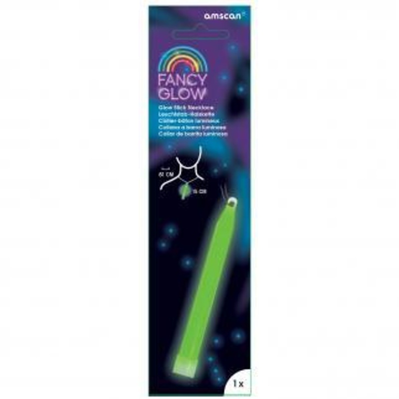 FANCY GLOW STICK NECKLACE - GREEN