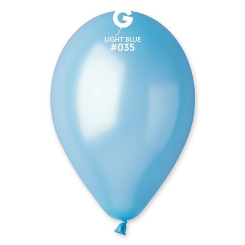 13" LATEX - METALLIC LIGHT BLUE #035