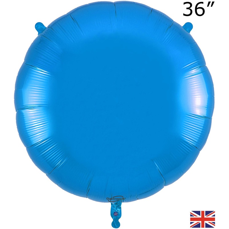 36" FOIL - CIRCLE -  BLUE