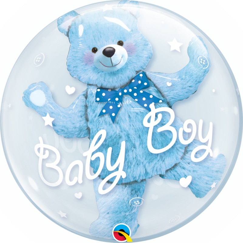 24" BUBBLE - BABY BOY - BEAR