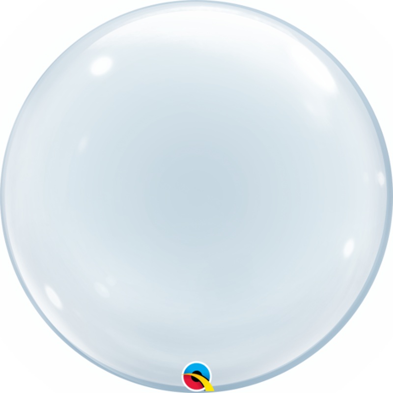 24" DECO BUBBLE - CLEAR