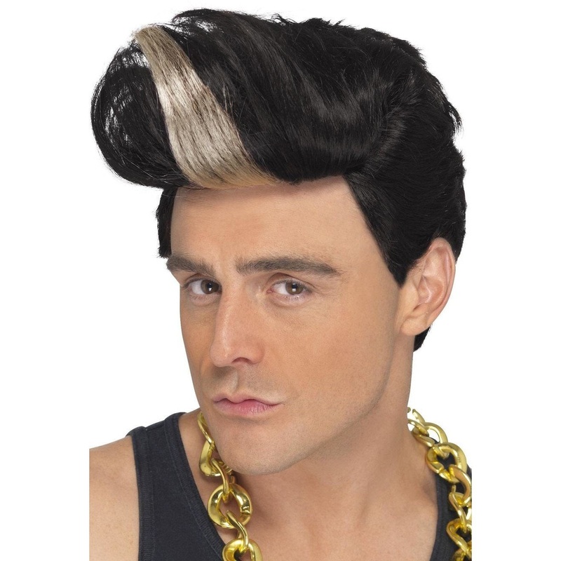 90S RAPPER WIG - BLACK