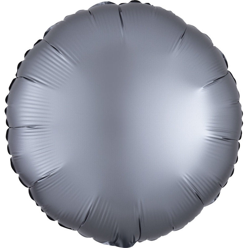 SATIN LUXE - CIRCLE - GRAPHITE
