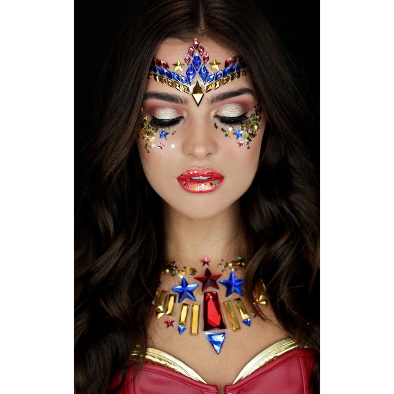 WONDER WOMAN FACE JEWEL