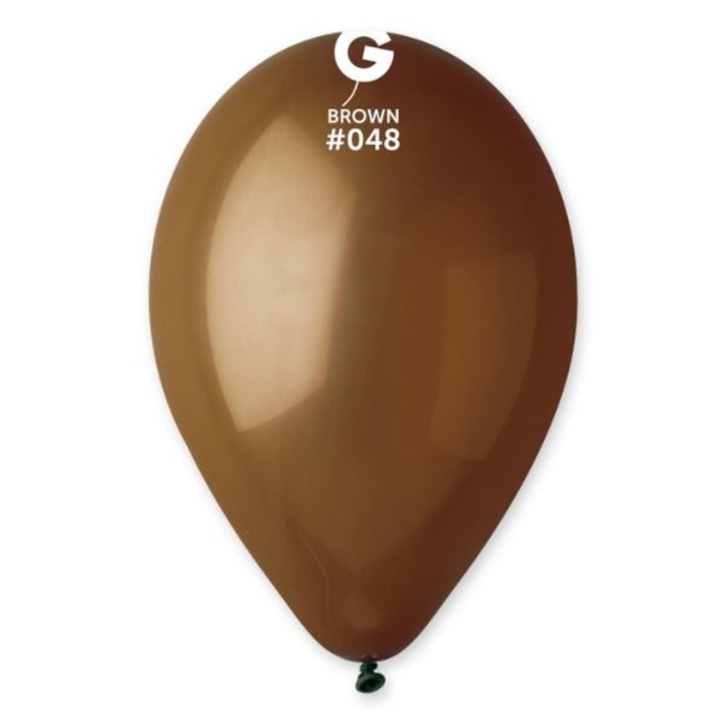 13" LATEX - BROWN #048