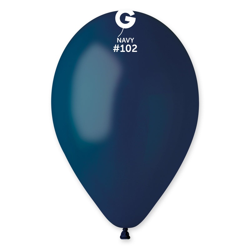 13" LATEX - NAVY #102