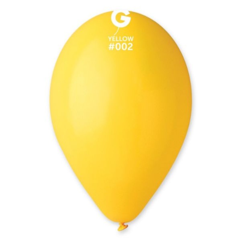 13" LATEX - YELLOW #002