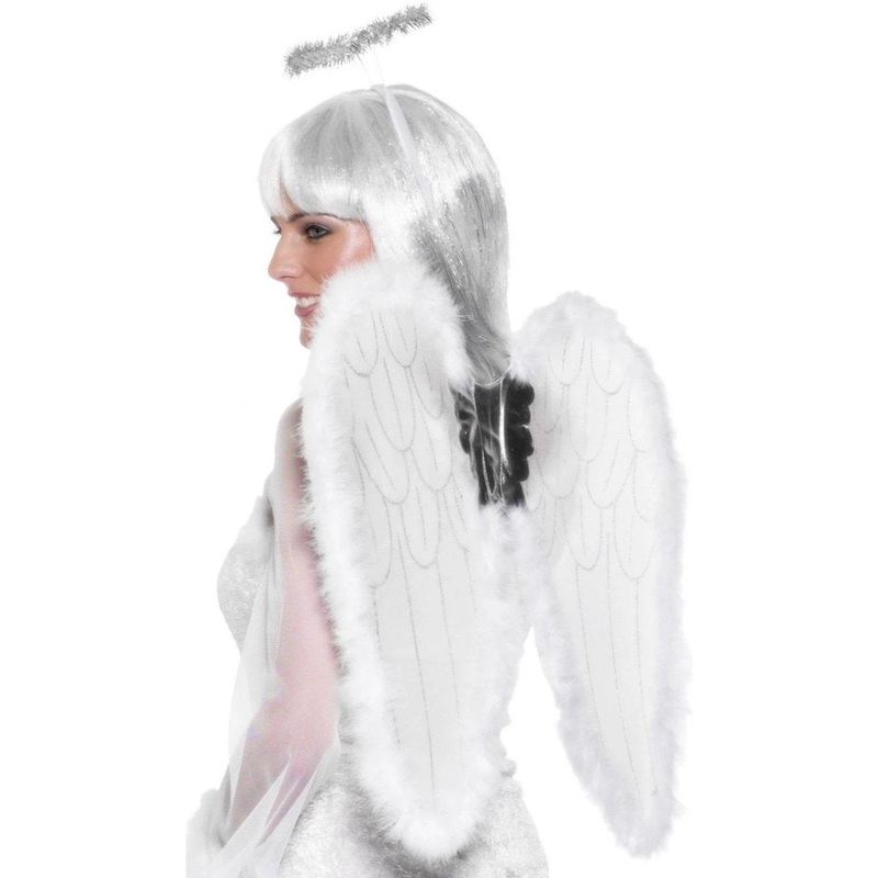 ANGEL SET - WHITE - WINGS & HALO