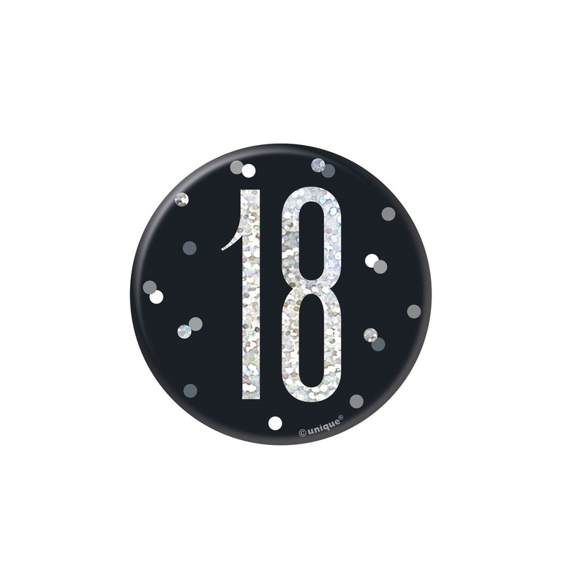 BADGE - 18th - BLACK