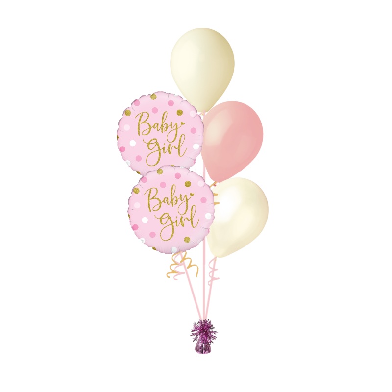 BOUQUET - BABY GIRL - SPARKLING DOTS