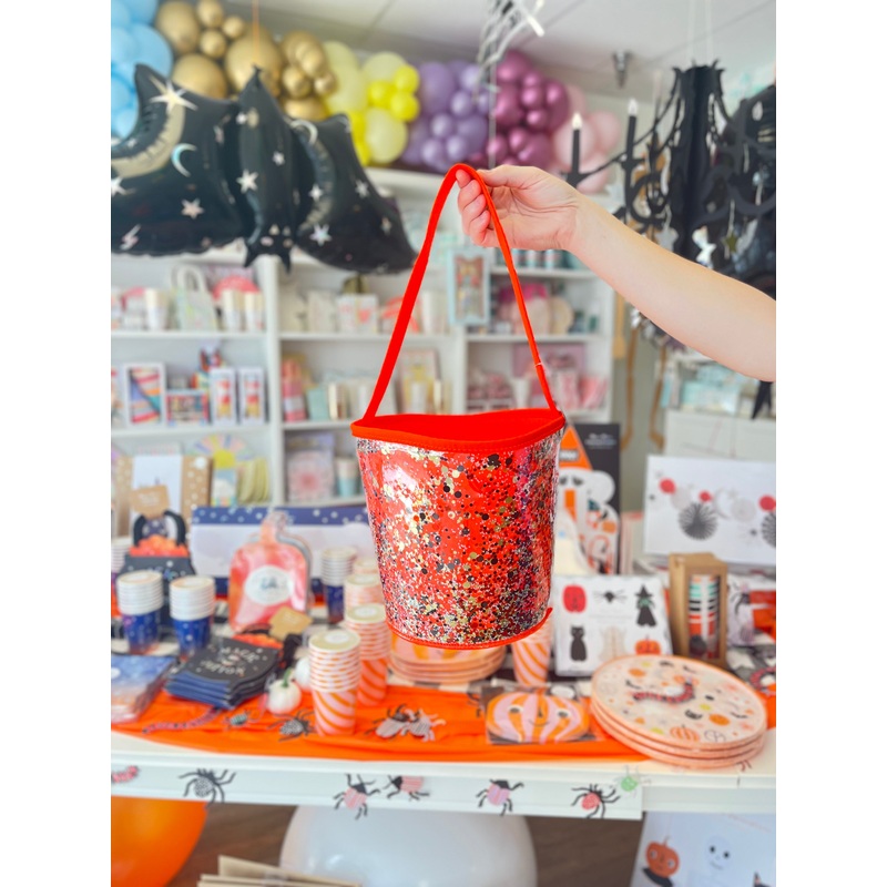 Confetti Trick-or-Treat Candy Bucket