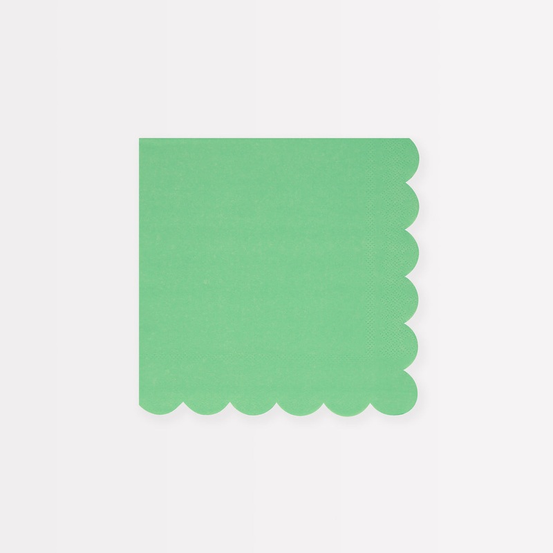 Emerald Green Small Napkins