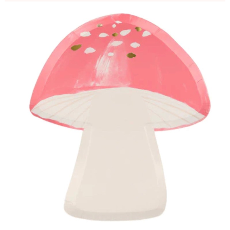 Fairy Mushroom Plates