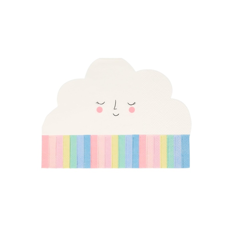 Rainbow Cloud Napkins