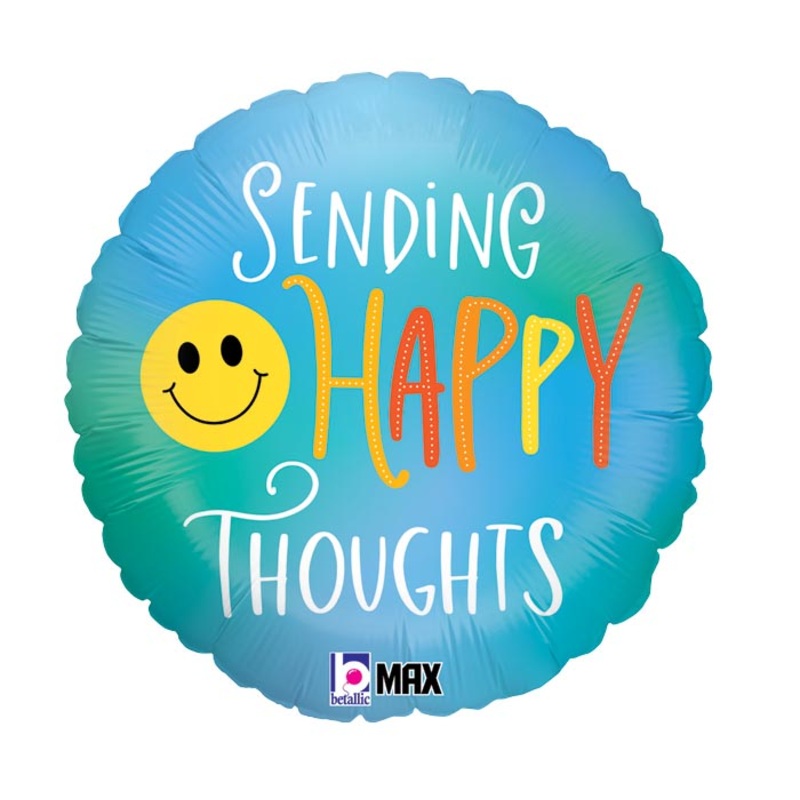 Sending Happy Thoughts Smiley Balloon