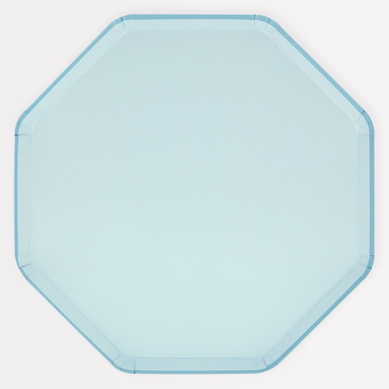 Summer Sky Blue Dinner Plate