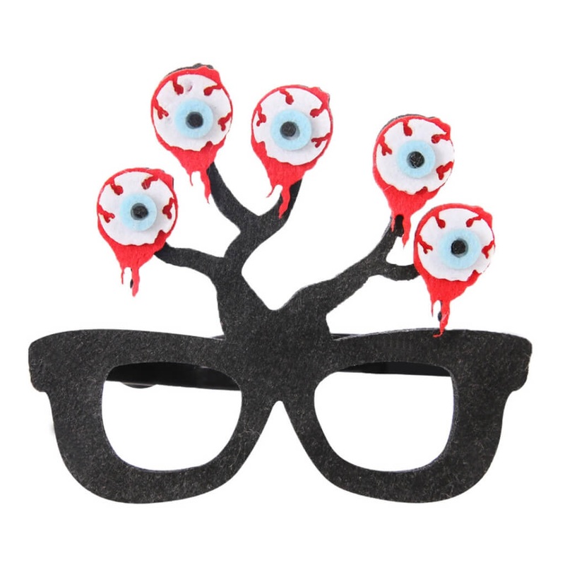Bloody Eyeballs Halloween Party Paper Glasses