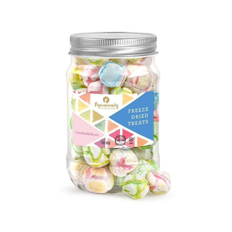 CandieMallows - Freeze-Dried Mini Marshmallow Candy Gift Jar
