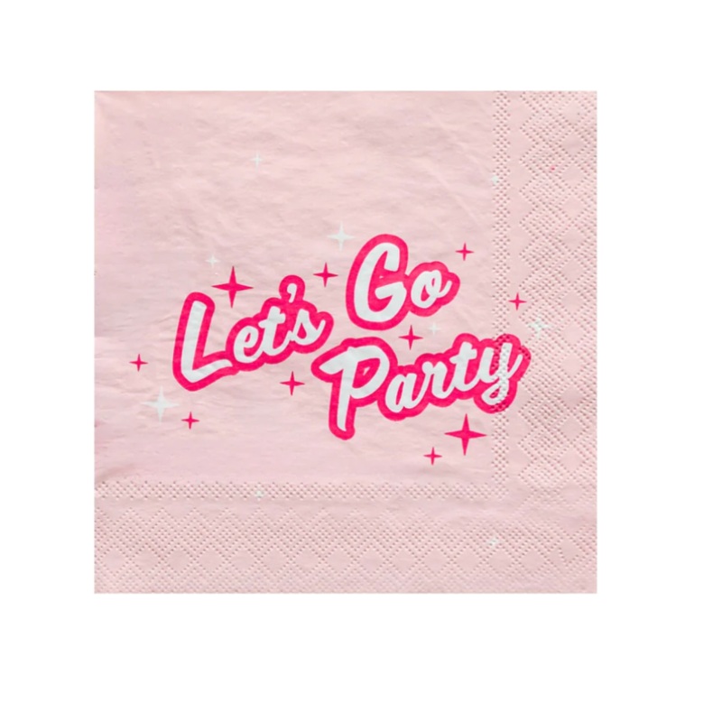 Let's Go Party Napkins