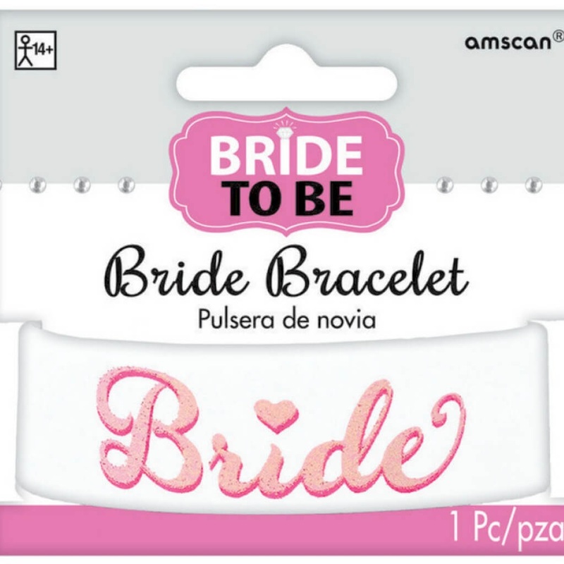 Elegant Bride Rubber Bracelet