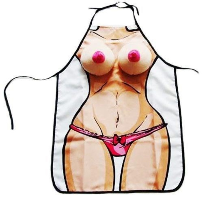 Funny Bachelorette Party 3D Boobie Apron