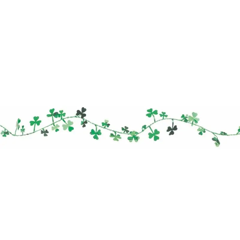 Shamrock Wire Garland Decoration 3.65m