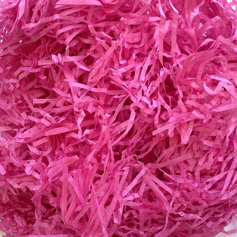 Shredded Tissue Paper 50g Bag - Hot Pink