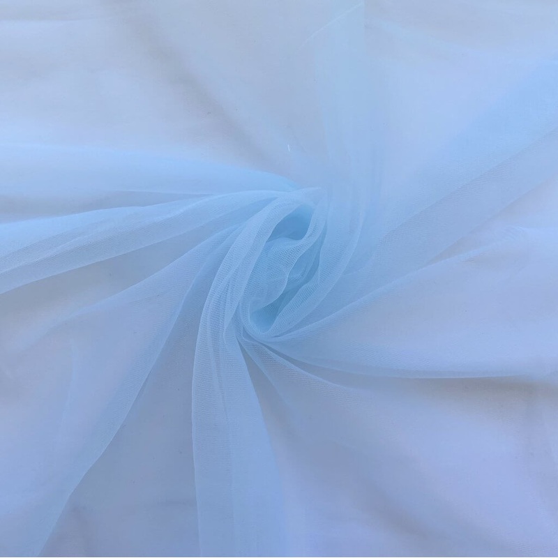 Baby Blue Soft Tulle Tutu Fabric 1m x 1.5m