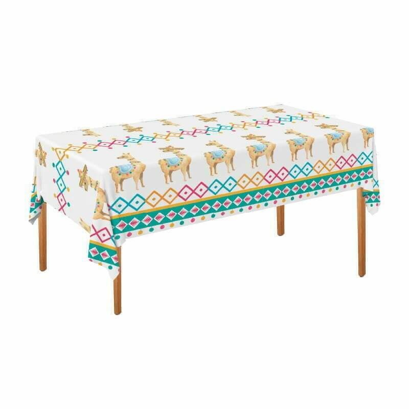 Alpaca Party Tablecloth