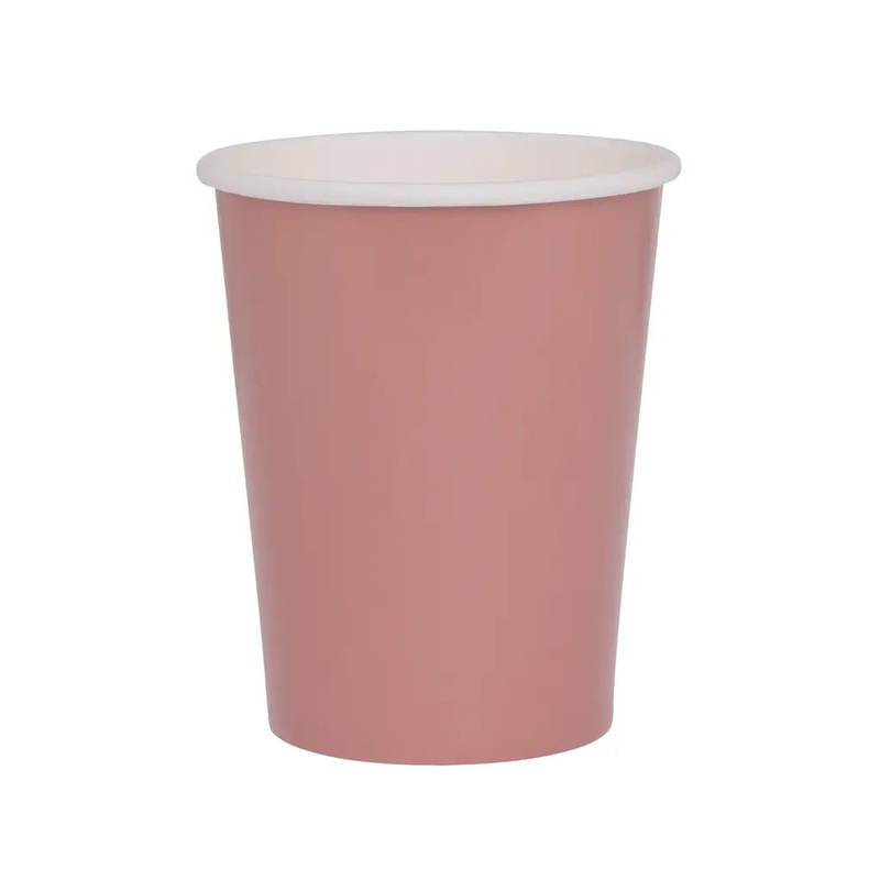 Rose Paper Cups 260ml 20pk